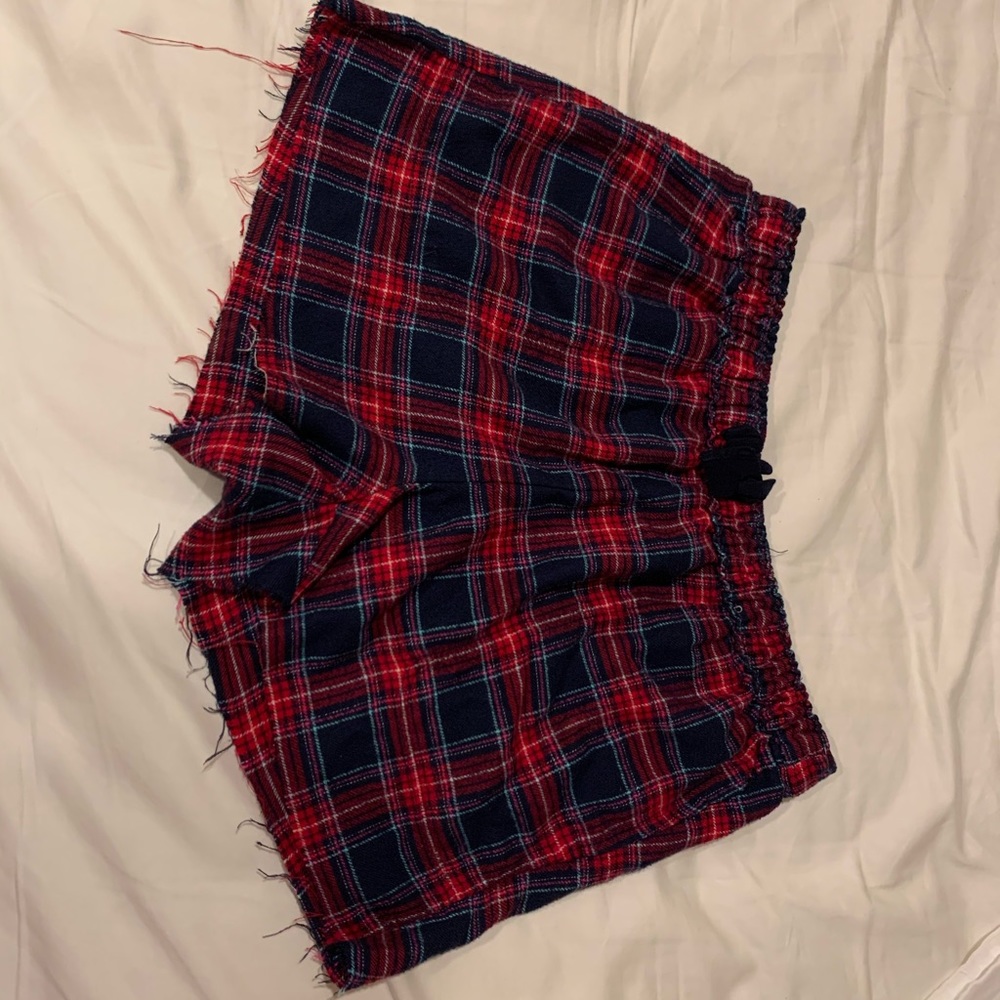 Women’s Hollister Plaid Pajama shorts